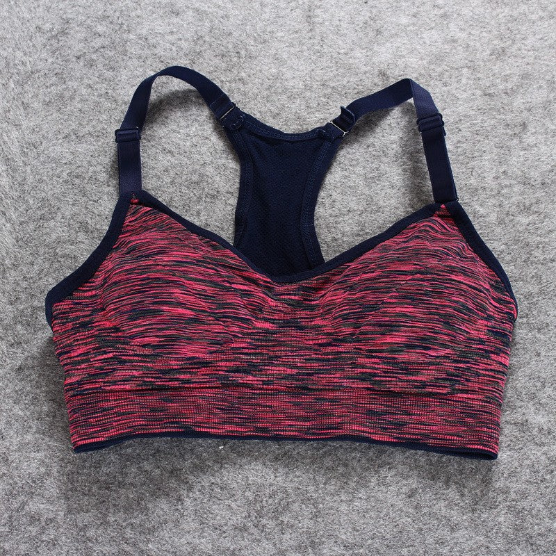 🧘: Shockproof Sports Bra for Yoga & Fitness — Double Strap | Sizes S-L | 5 Colors