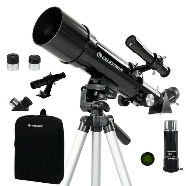 🔭: Celestron Travel Scope 60 Refractor Telescope — Portable Day & Night Telescope with Backpack & Accessories