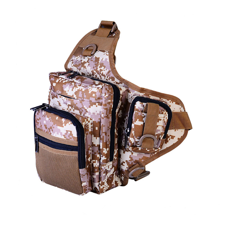 🎣: PROBEROS Multifunctional Fishing Shoulder Backpack — Canvas Sea Fishing Bag