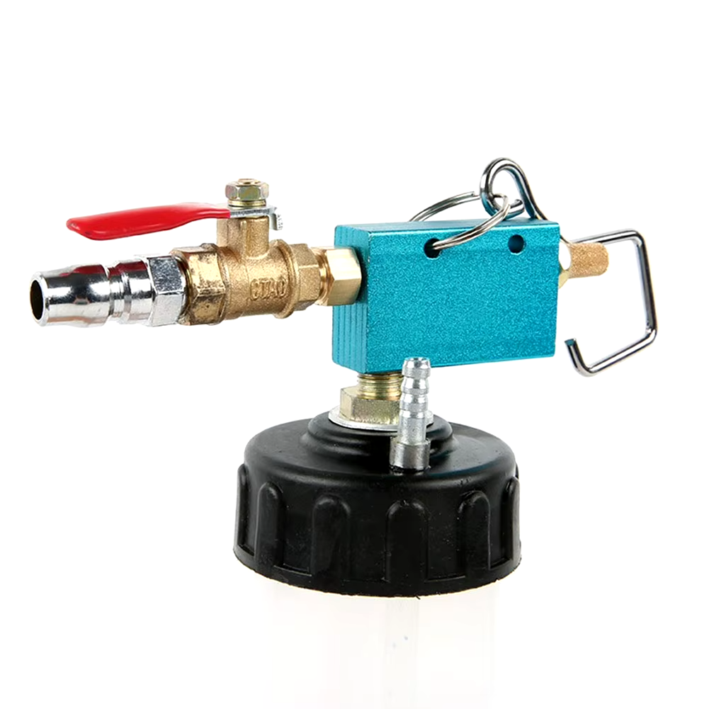 🔧: Vacuum Brake Bleeder & Fluid Extractor Kit — One-Person Pump Tool for Brake, Transmission, Power Steering & Coolant Fluid Changes
