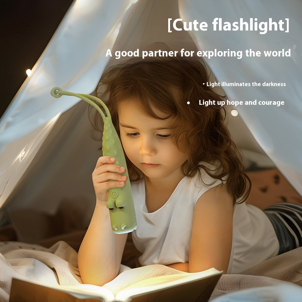 🔦: Cute Animal Silicone Flashlight Toy — LED Light for Kids