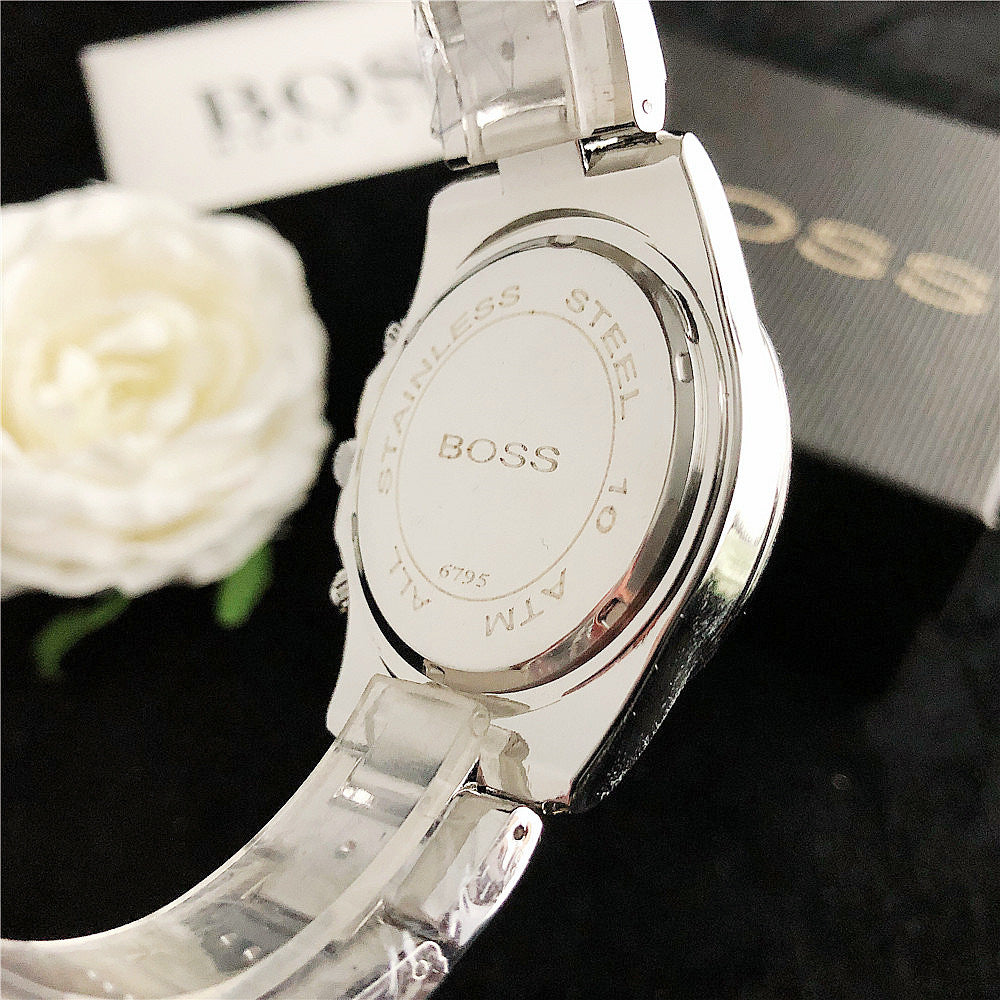 ⌚: Steel Alloy Fashion Quartz Watch