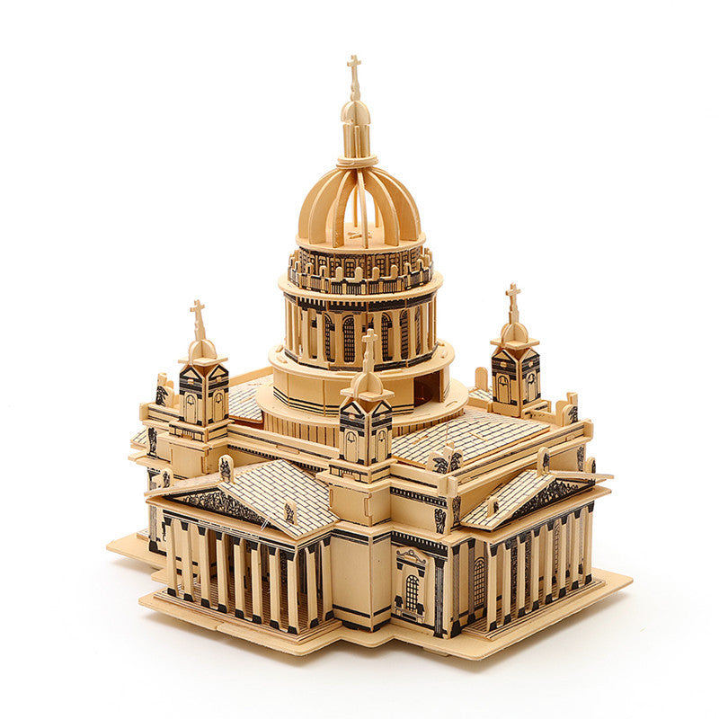 🏰: Giant Wooden Castle 3D Puzzle Building Model
