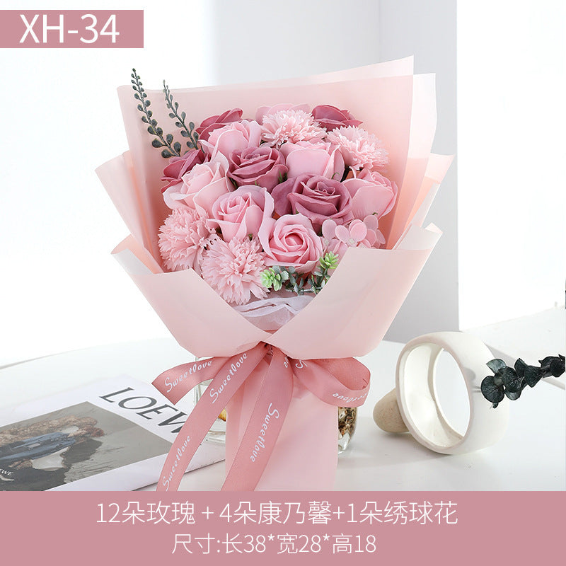 🌹: Eternal Rose Soap Flower Gift - Mother's Day & Birthday Present