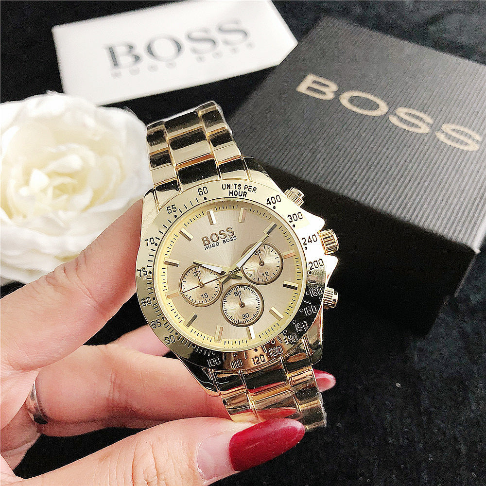 ⌚: Steel Alloy Fashion Quartz Watch