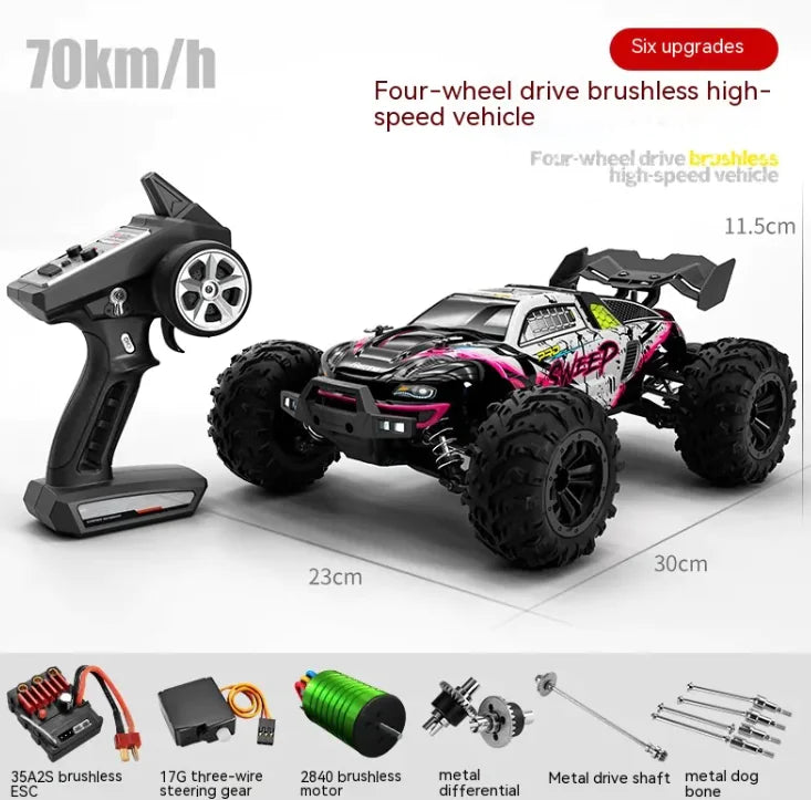 🚗: Remote Control Brushless High-Speed Off-Road Vehicle