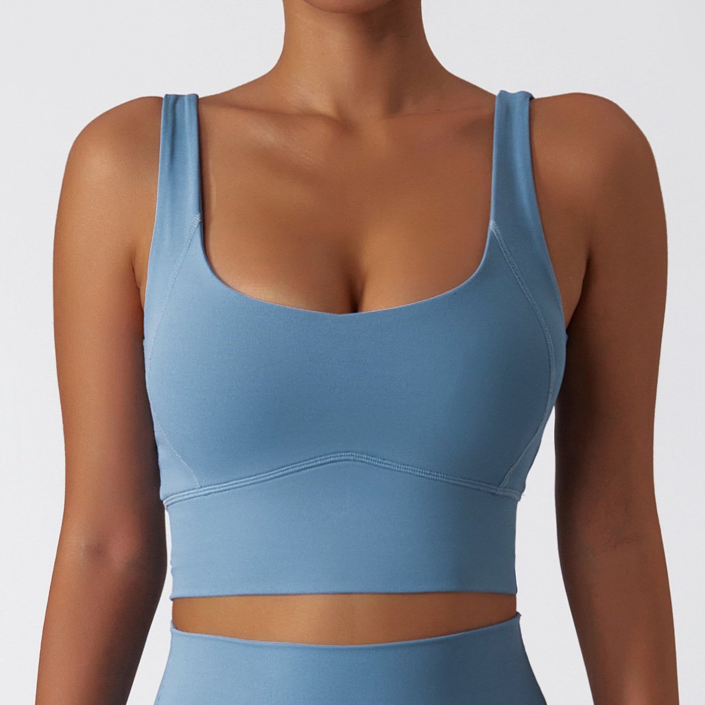 🧘: Quick-Dry Push-Up Yoga Bra — Shockproof | Nude Feel | Sizes S-XL | 6 Colors