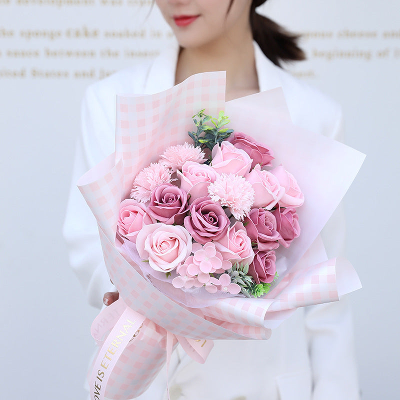 🌹: Eternal Rose Soap Flower Gift - Mother's Day & Birthday Present