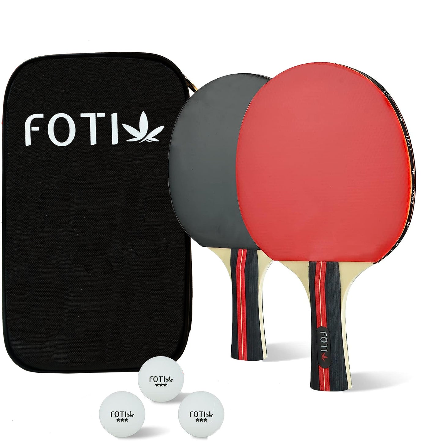 🏓: Table Tennis Racket Set with Balls and Adjustable Net