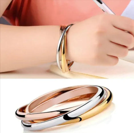 Elegant Women's Stainless Steel Bracelet