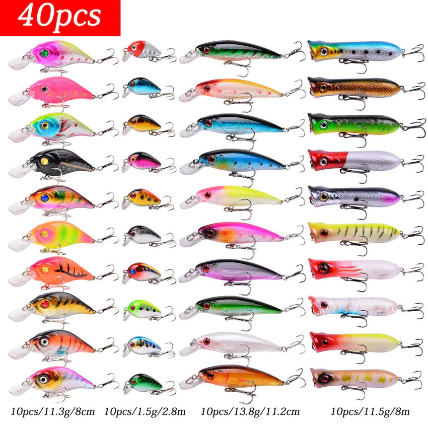 🎣: Aorace Mini Minnow Crankbait Fishing Lure Set - Realistic Baitfish Lures