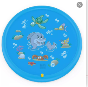 🌊: Outdoor Inflatable Kids Sprinkler Play Pad - Summer Water Fun for Toddlers & Children