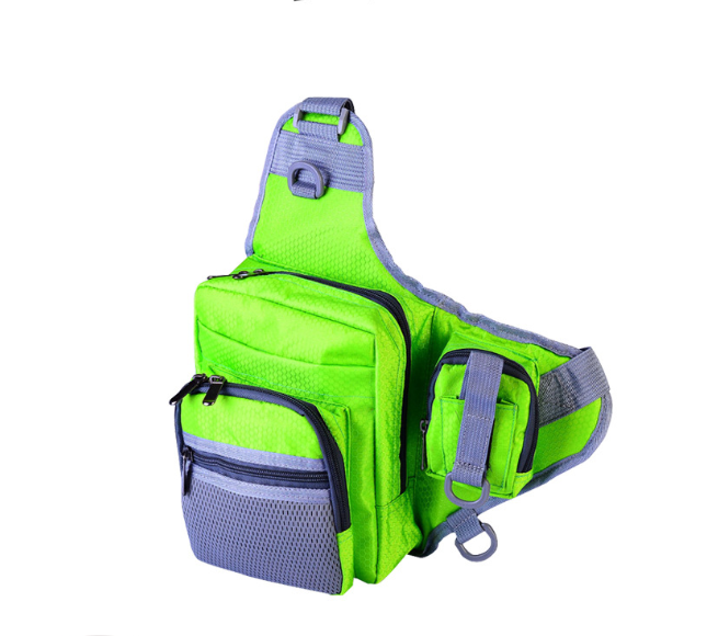 🎣: PROBEROS Multifunctional Fishing Shoulder Backpack — Canvas Sea Fishing Bag
