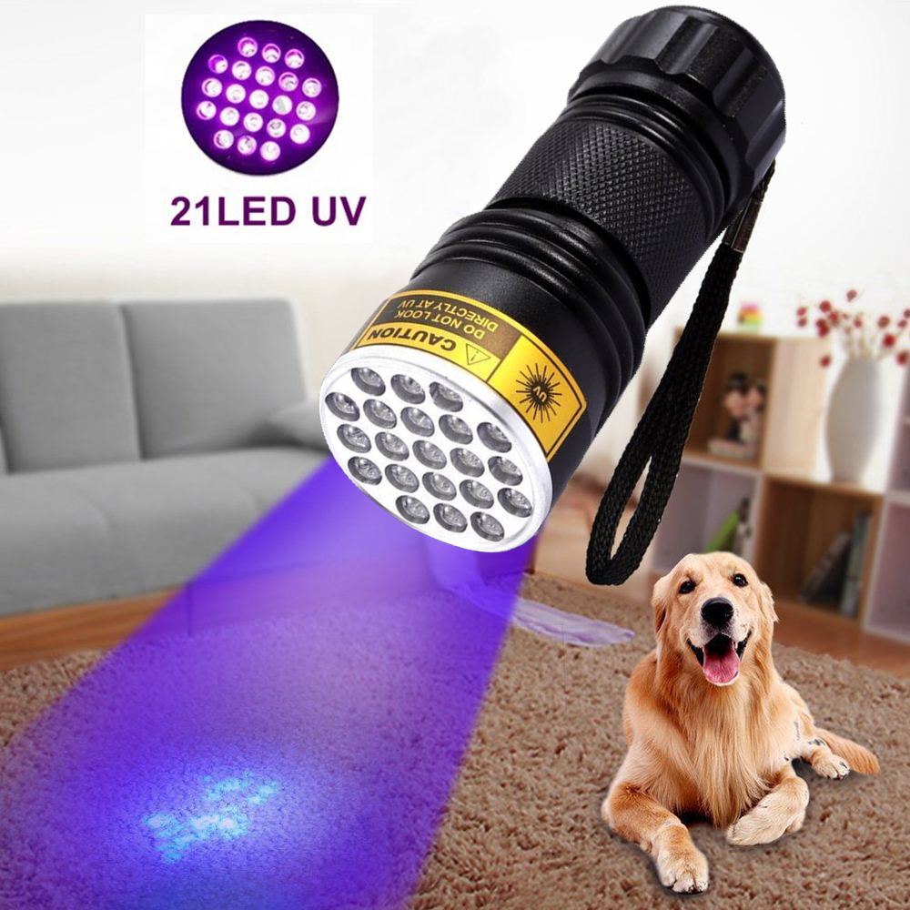 21LED UV Flashlight for Currency Detection
