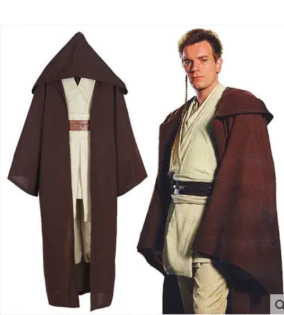 ⚔️: Premium Star Wars Jedi Cloak - Authentic Anakin Skywalker Cosplay Costume