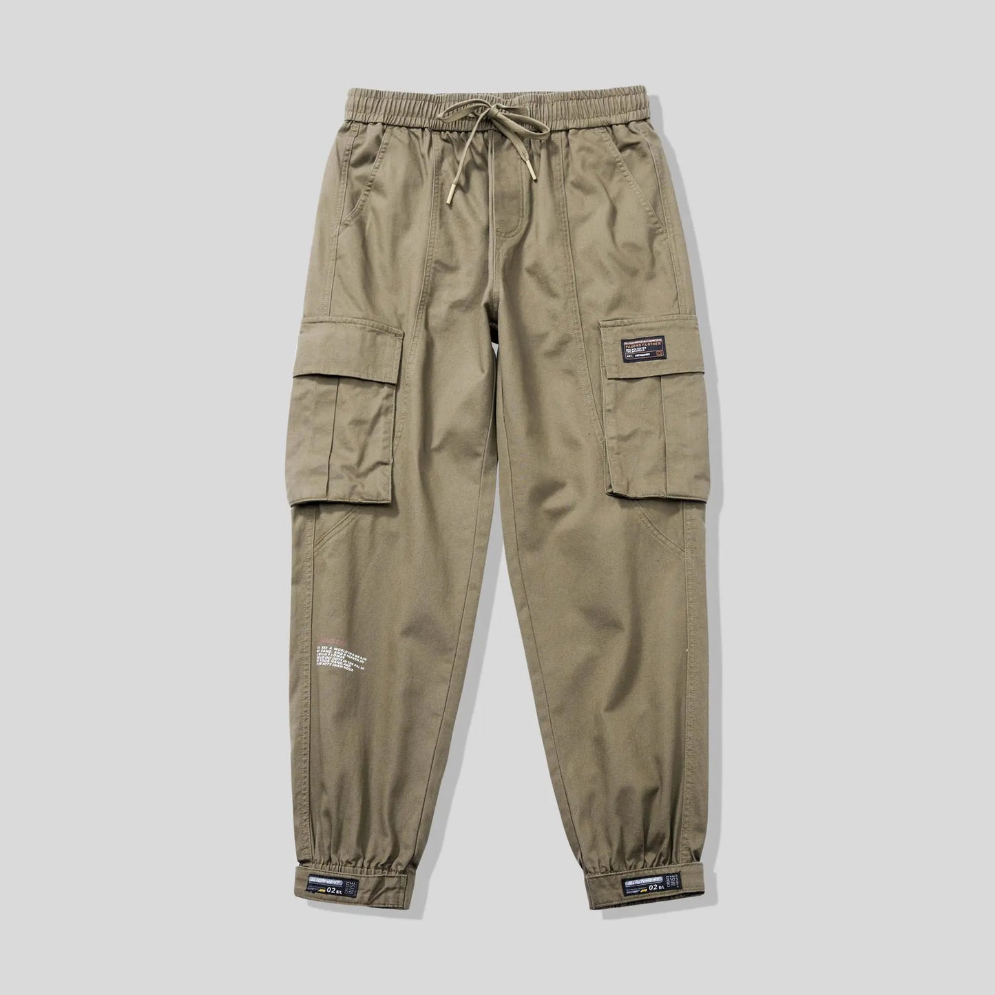 🎯 Camouflage Cargo Pants with Tapered Cuffs - Tactical Streetwear