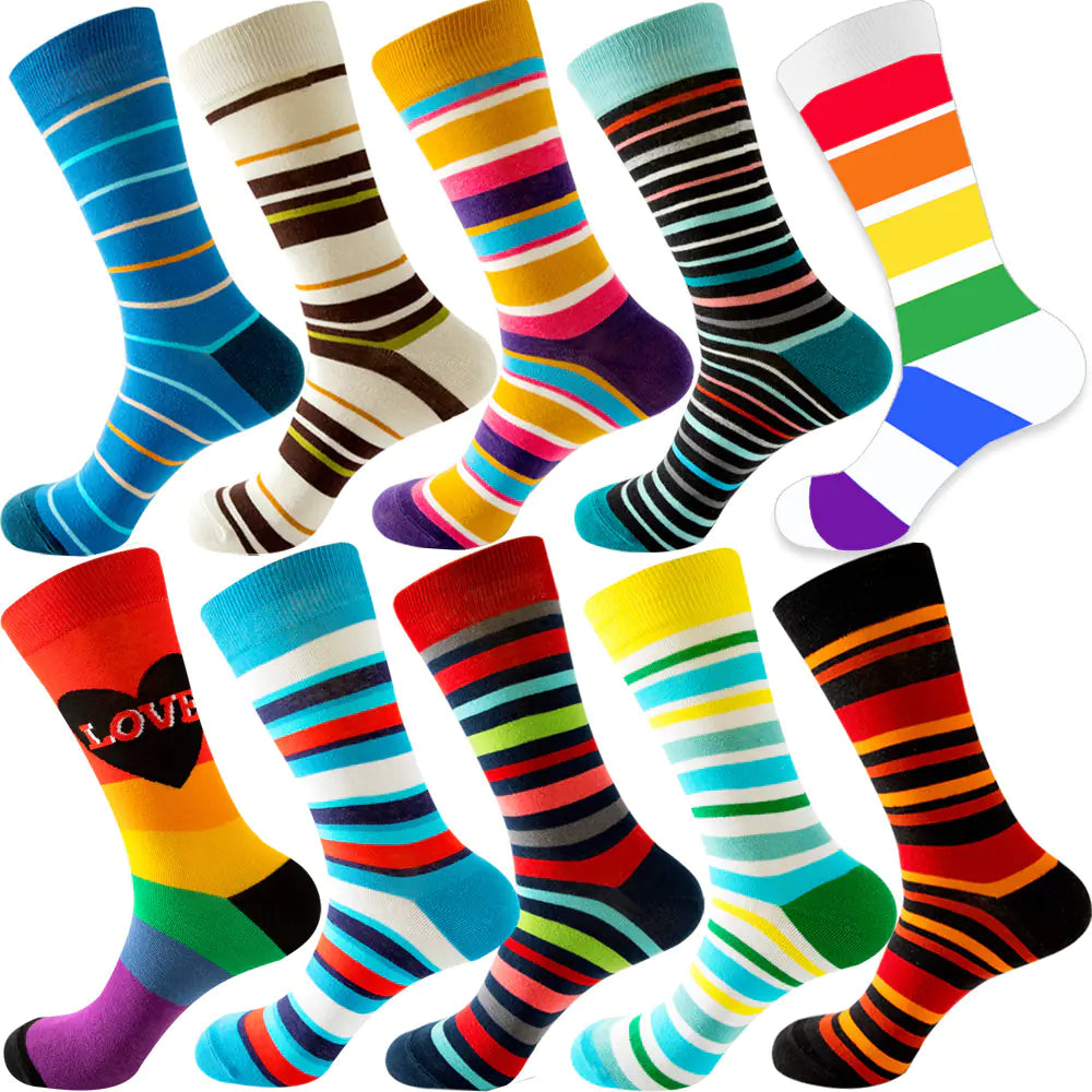 🧦: Ten Color Socks