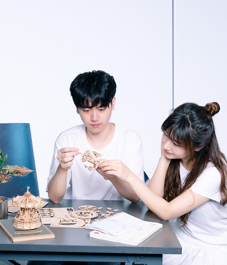 ✨: Laser Cut 3D Wooden Puzzle Model Kit | 10 Designs