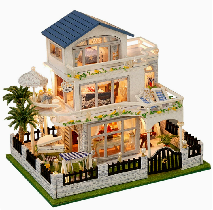 🏠: DIY 3D Wooden Puzzle House Model | 2 Style Variants