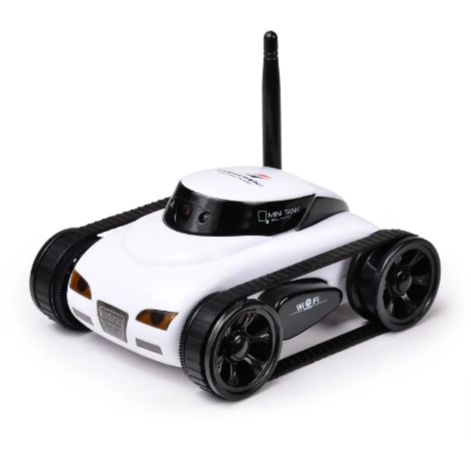 🕹️: WiFi Remote Control Camera Tank - Live Video Streaming RC Tank