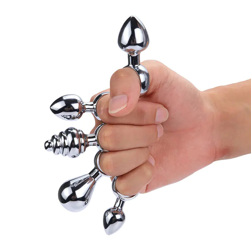 💍 Metal Ring Intimate Plug for Beginners - G-Spot Stimulation Device