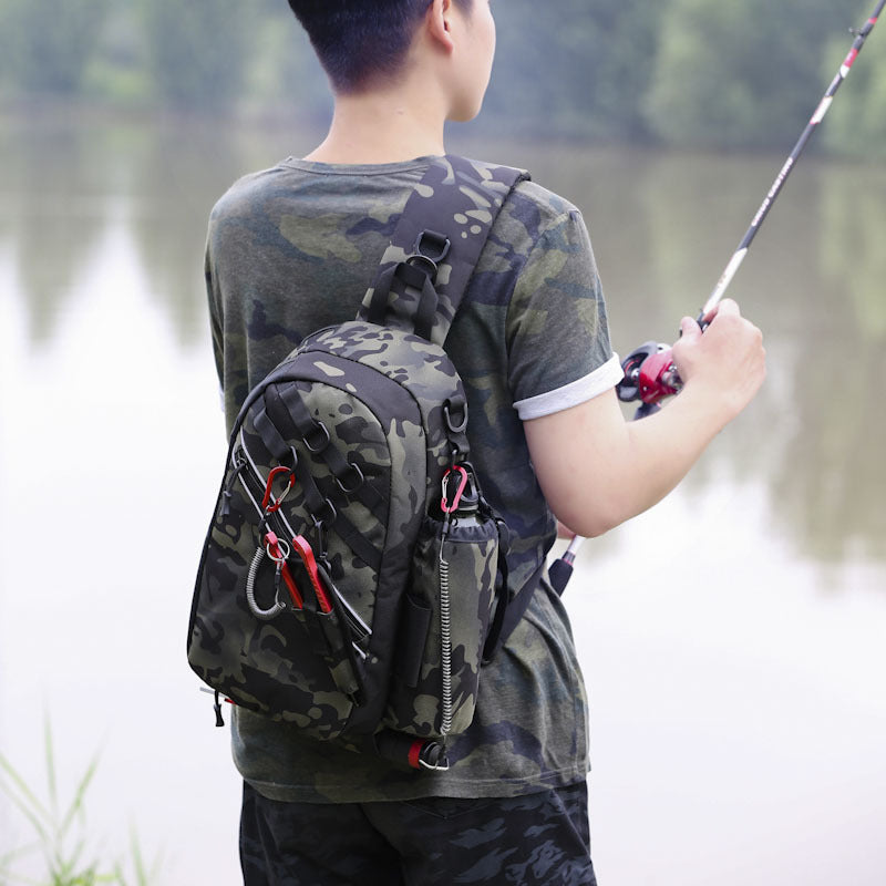 🎣: Men's Camouflage Tactical Fishing Backpack — Multi-Functional Outdoor Gear Bag