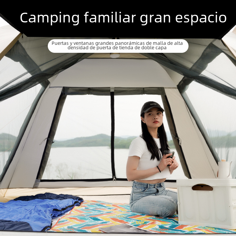 ⛺: Automatic Outdoor Camping Tent for 3-4 & 5-8 People