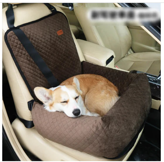 🐾: Dog Car Seat – Pet Booster Seat for Travel | Safe, Comfortable & Easy to Clean