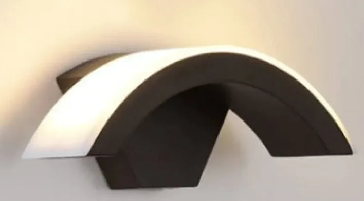💡: LED Wall Light Curved Moon Induction Wall Light
