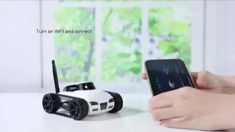 🕹️: WiFi Remote Control Camera Tank - Live Video Streaming RC Tank