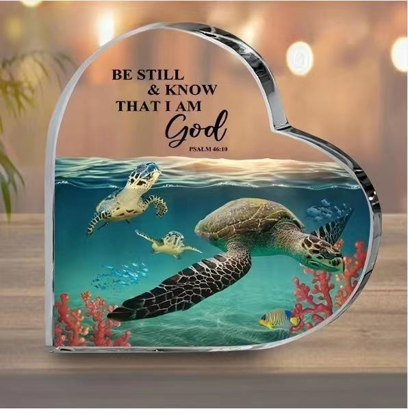 💝: Heart Acrylic Table Decor - Mother's & Father's Day Gift