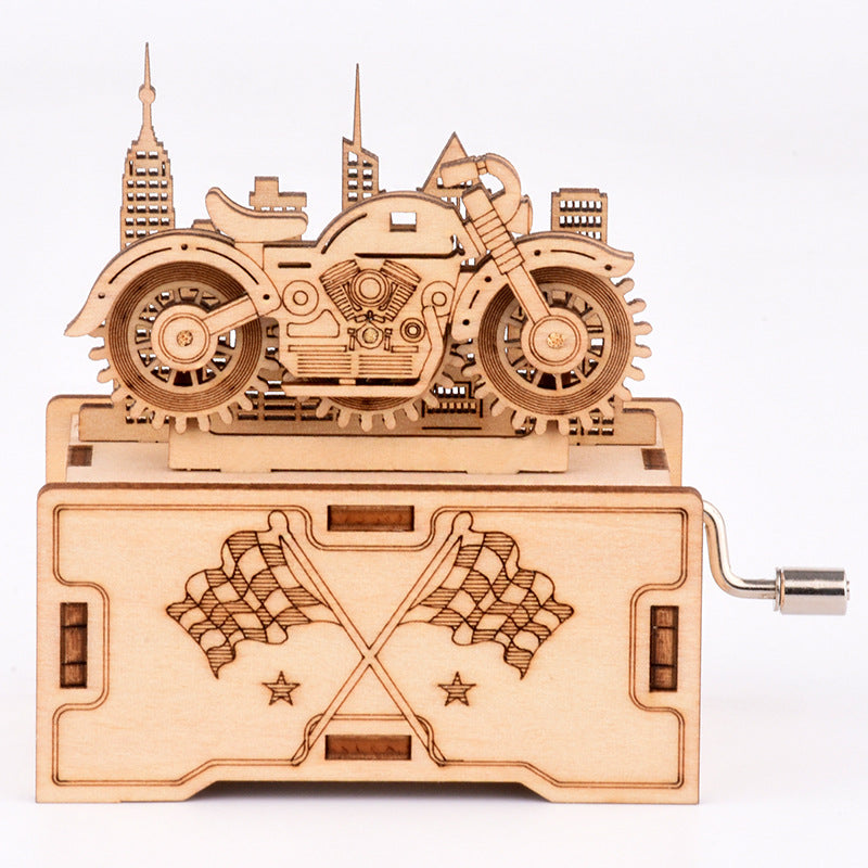 🎶: 3D Wooden Jigsaw Puzzle Music Box | 4 Quirky Designs