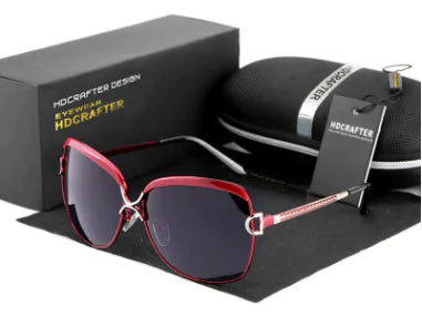 🕶️: Women's Retro Polarized Sunglasses with UV Protection - Vintage Style