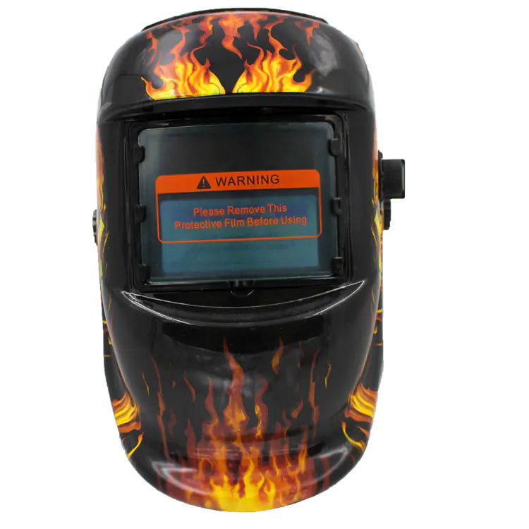 🔥: Adjustable Solar Automatic Welding Helmet - Professional Safety Headgear