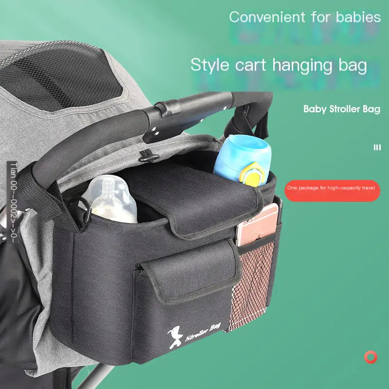 👶 Baby Carriage Organizer Bag for Parents on the Go