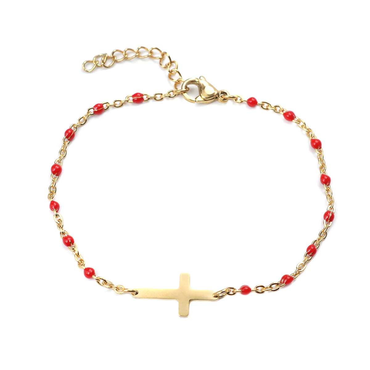 Cross Stainless Steel Bracelet