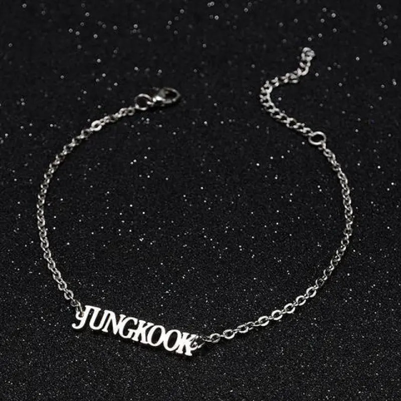 💎: BTS Stainless Steel Bracelet - Jungkook, V, Jimin Accessories