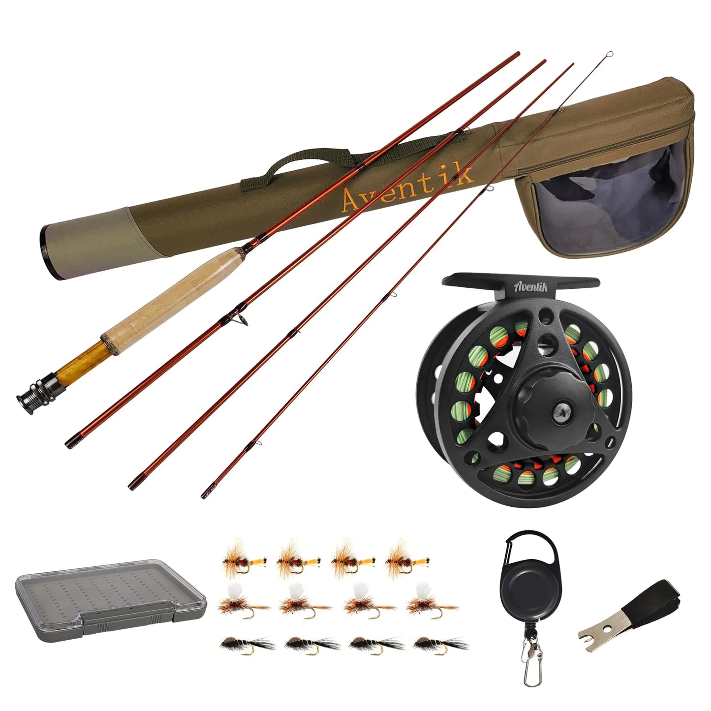 🎣: Aventik Extreme Fly Fishing Combo Kit - Complete Rod & Reel Starter Set with Case