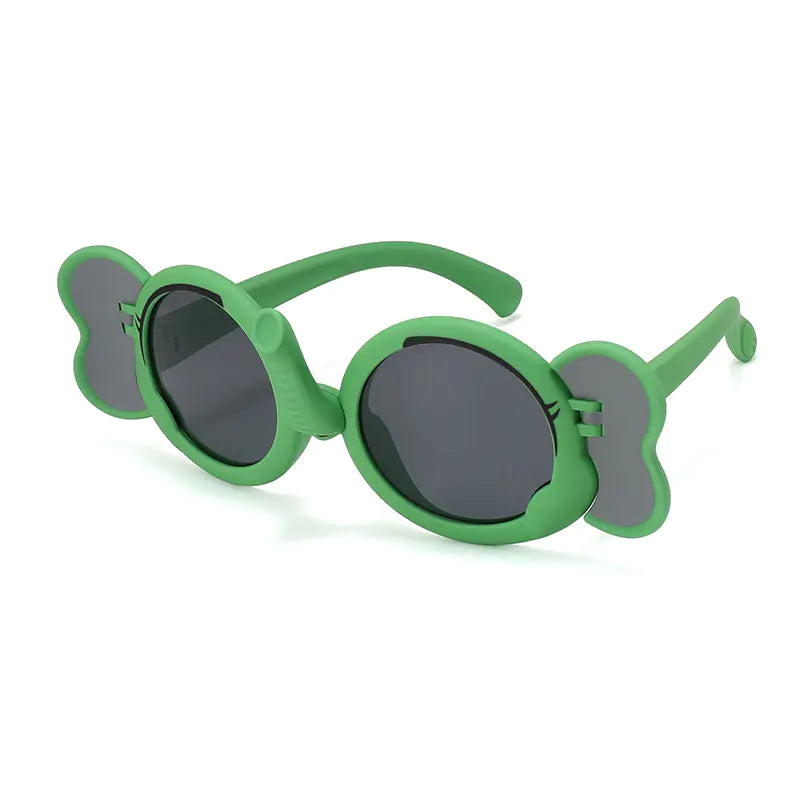 👶: Kids Elephant Polarized Sunglasses - Adorable Cartoon Animal Eyewear