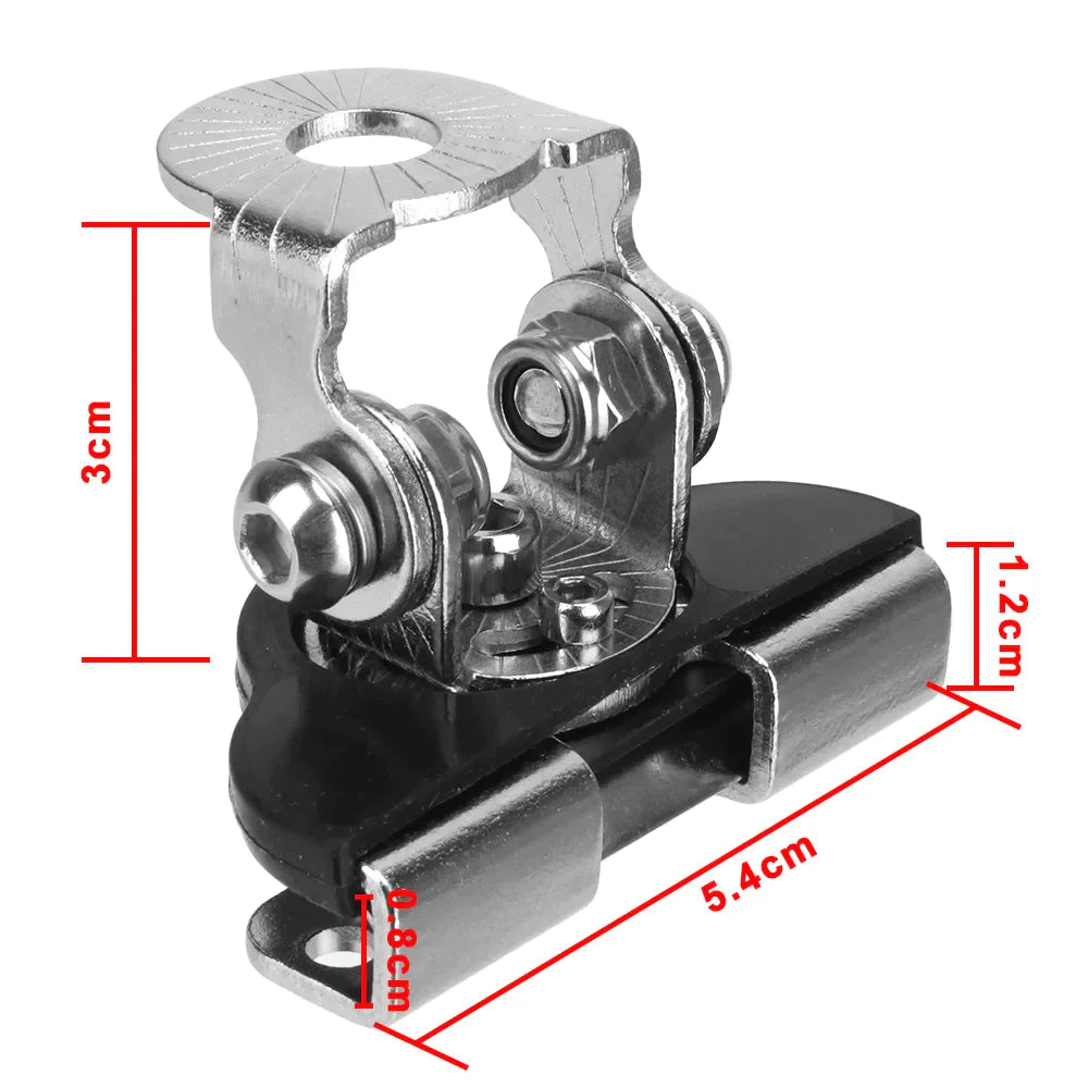 💡: 2PCS LED Work Light Bar Mount Brackets - Universal Offroad Clamp Holders