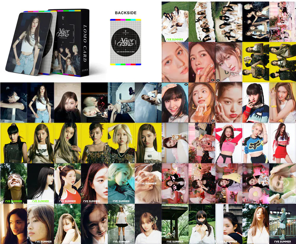 🎴: K-Pop Girl Group Lomo Cards Set - ITZY, IVE, TWICE & More
