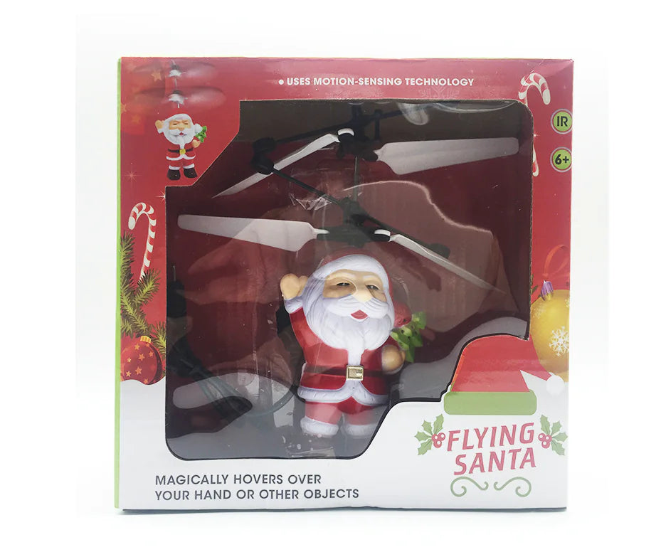 🎅: Remote Control Santa Claus Flying Toy Drone