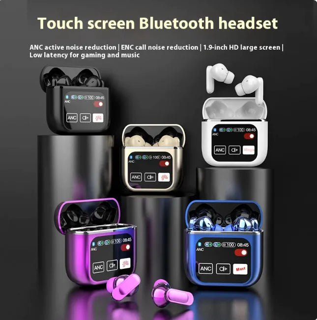 PureSound 54 Wireless Bluetooth Headset with ANC & ENC Noise Reduction