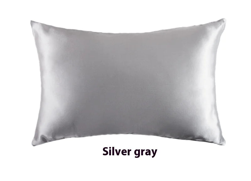 🌟: Luxurious 19 Momme Silk Pillowcase - Premium Invisible Zipper