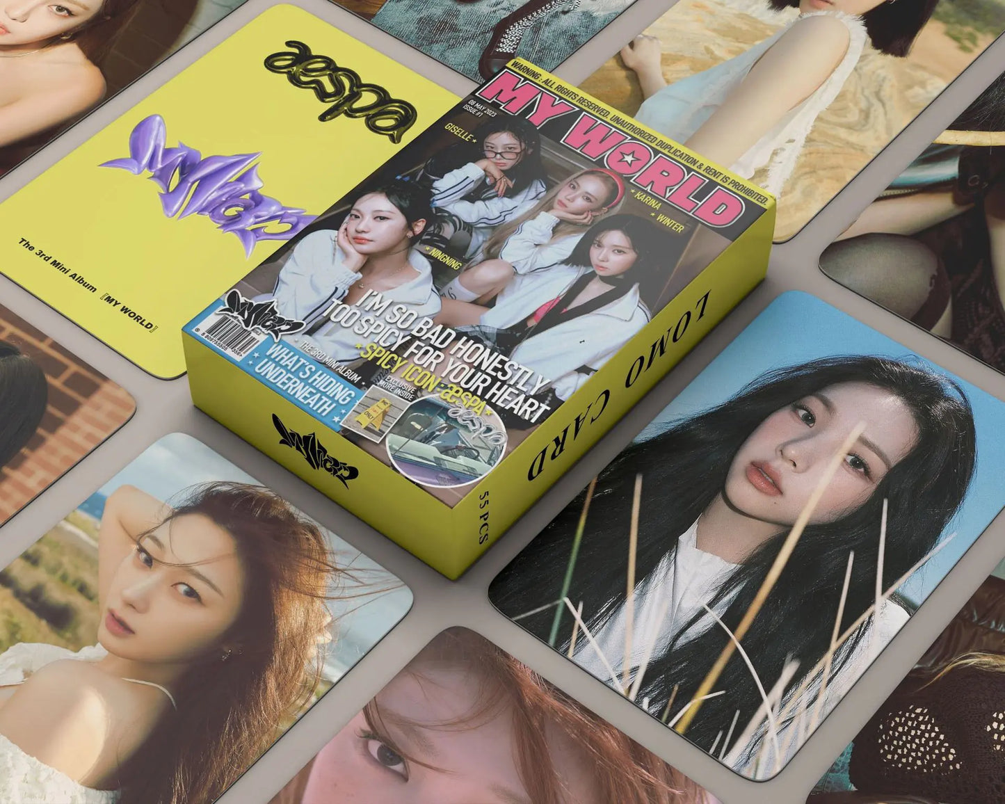 🎴: K-Pop Girl Group Lomo Cards Set - ITZY, IVE, TWICE & More