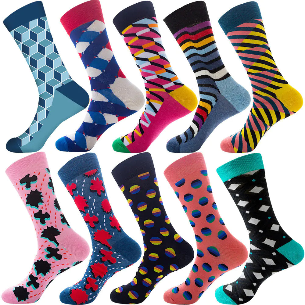 🧦: Ten Color Socks