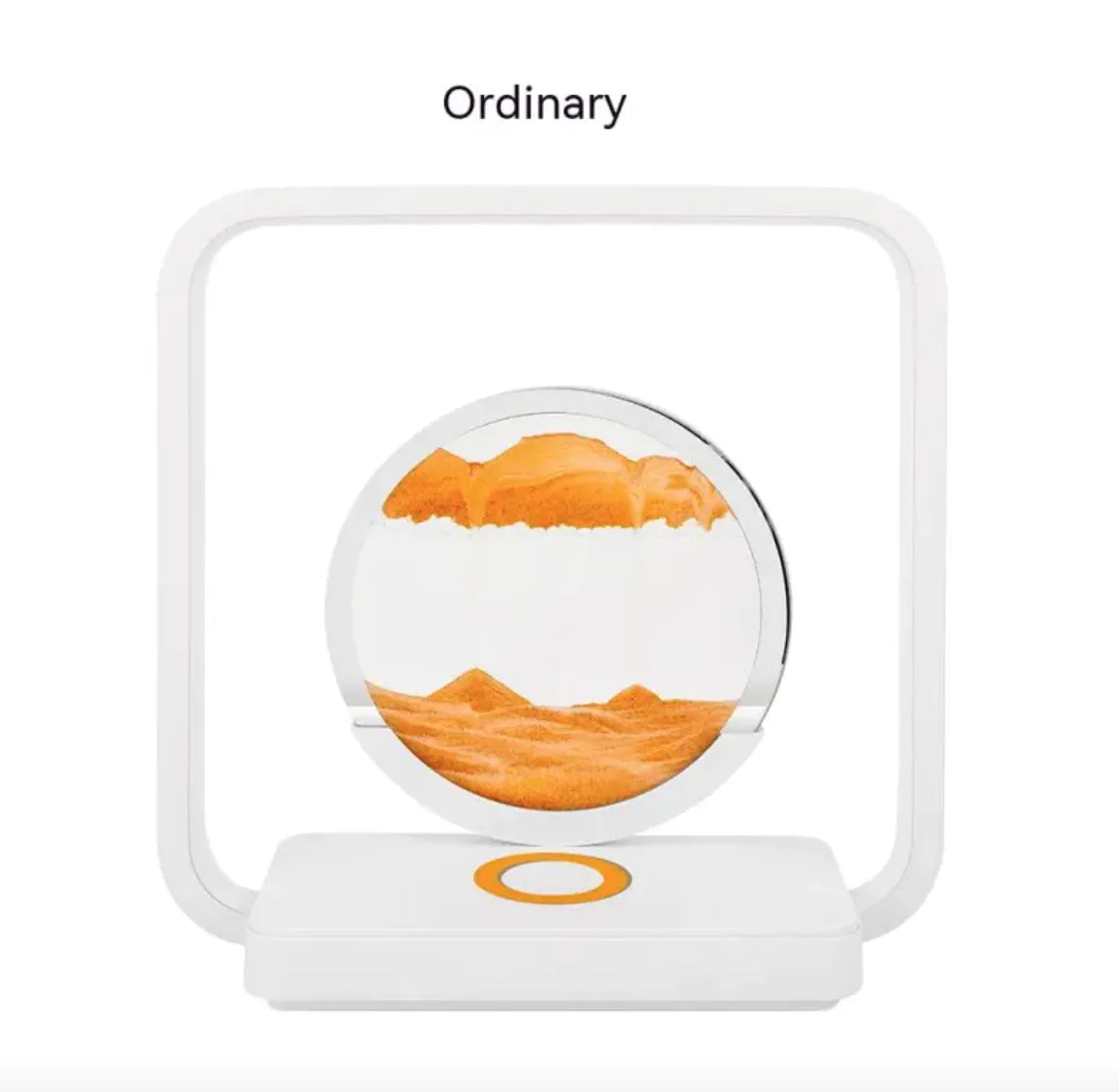 💡: LED Quicksand Painting Night Lamp with Wireless Charger and USB