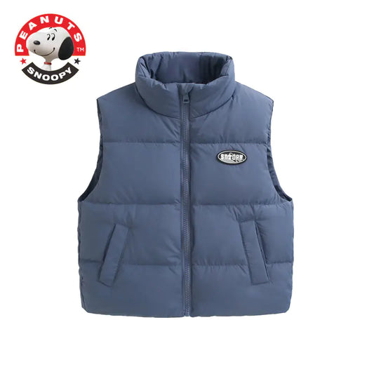 🐶: Snoopy Kids Vest - Lightweight Down Winter Jacket