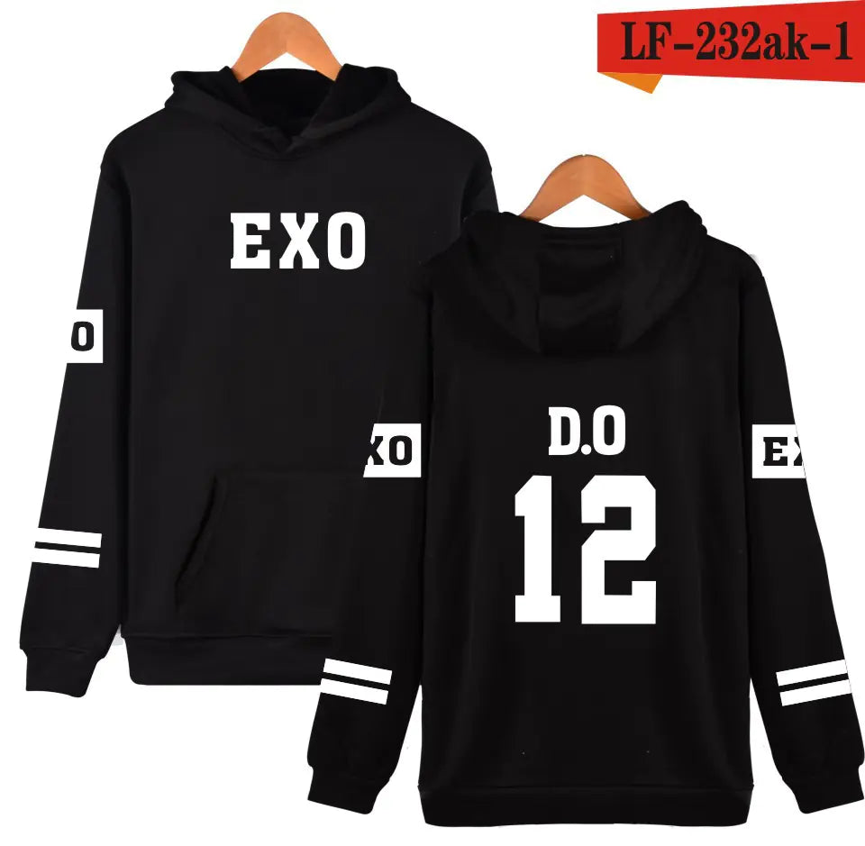 👗: EXO Hoodie with Luhan and Kris Design - Fall/Winter