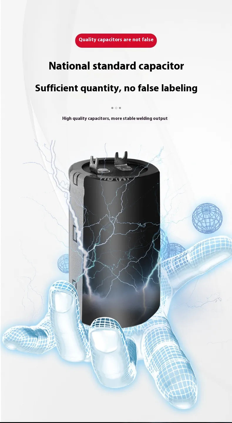 ⚡: 110V Double Voltage Household Welding Machine - Compact Red Home Welder